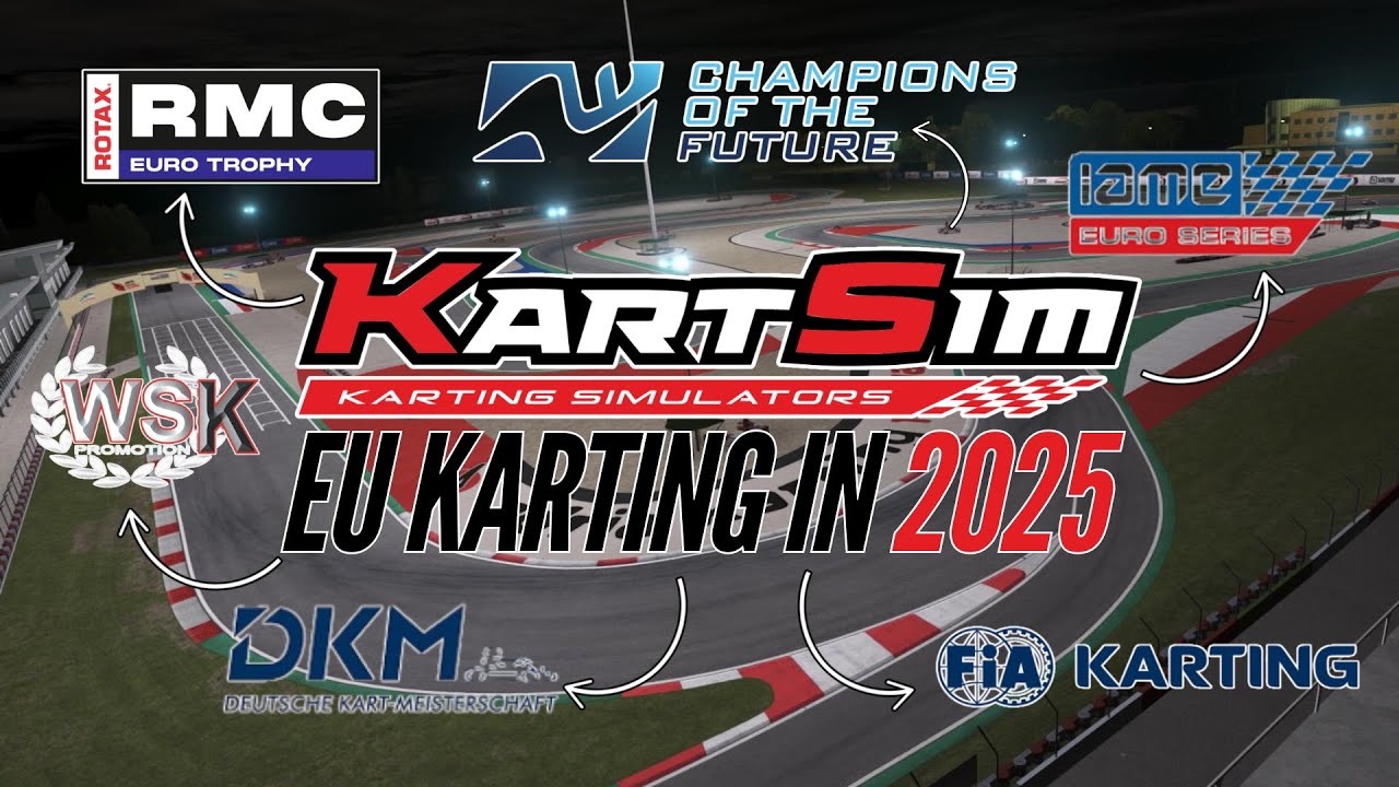 European Karting in 2025 - Practice with KartSim