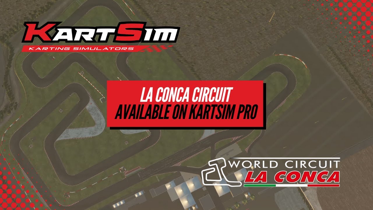 KartSim Pro EU Software - La Conca Circuit