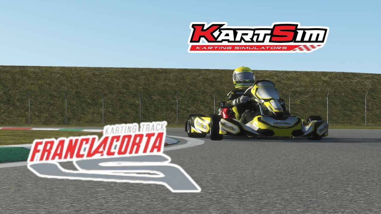 Race Virtually at Franciacorta with KartSim in rFactor 2