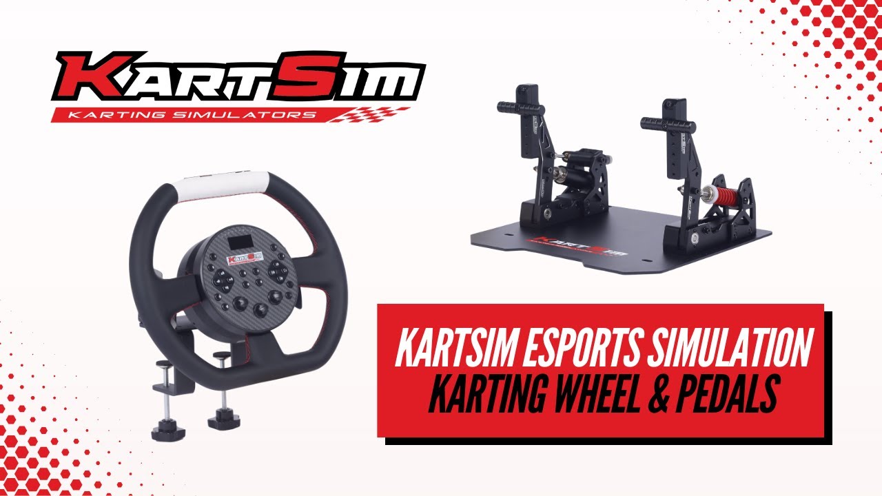 KartSim Esports Wheel & Pedals Showcase