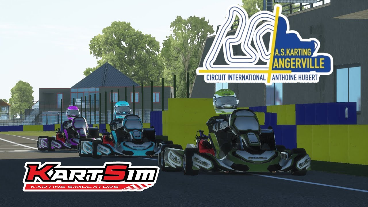 Race Virtually at Angerville with KartSim