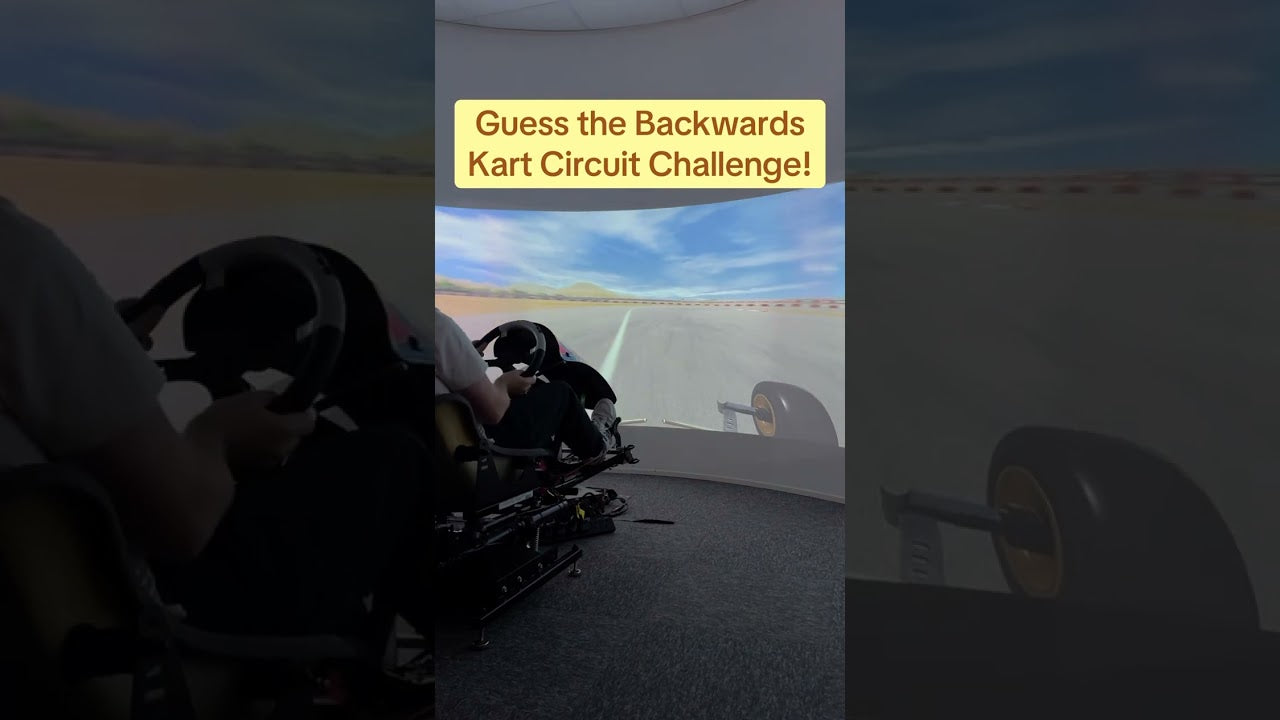 Backwards Kart Track Challenge!