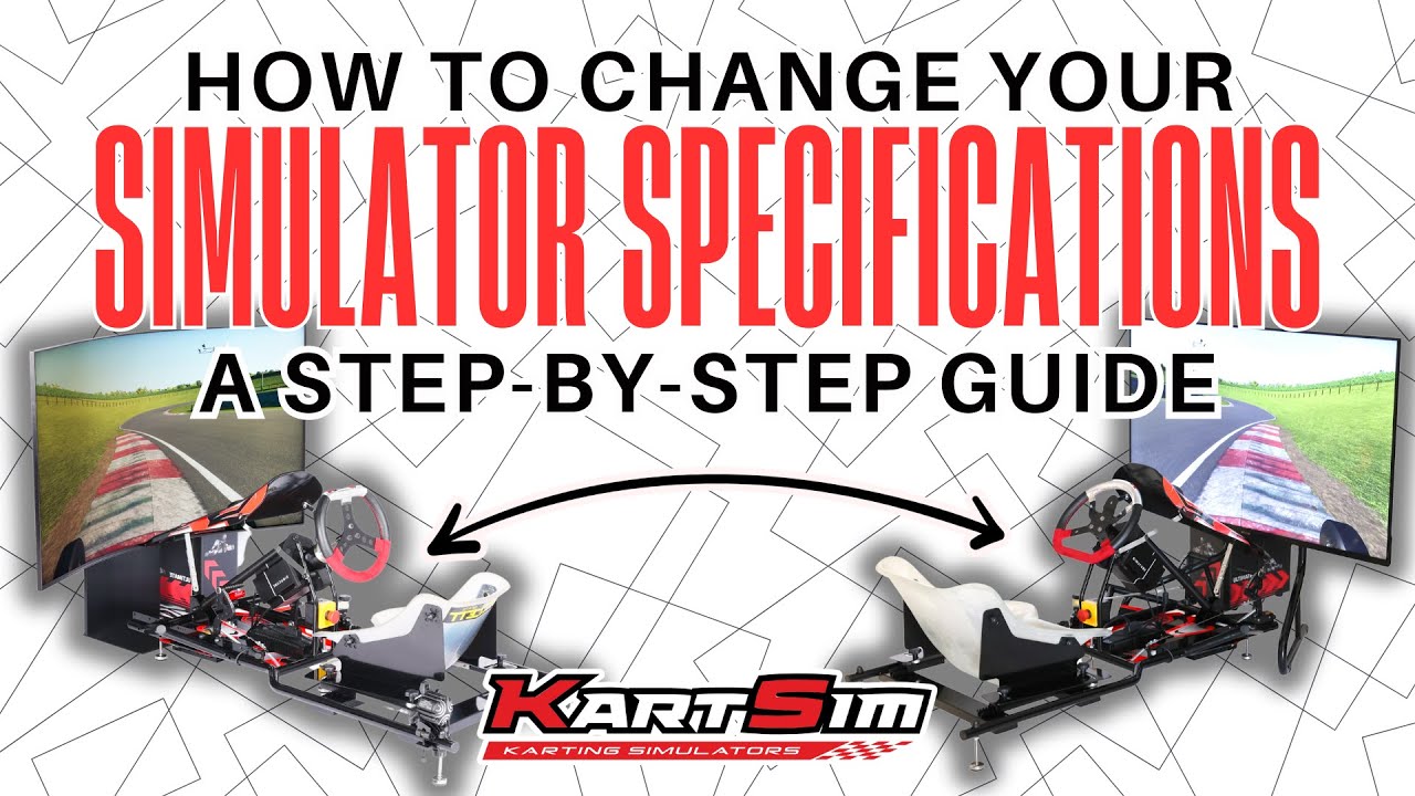 How to Switch Your KartSim Simulator - Cadet to Senior Full Guide