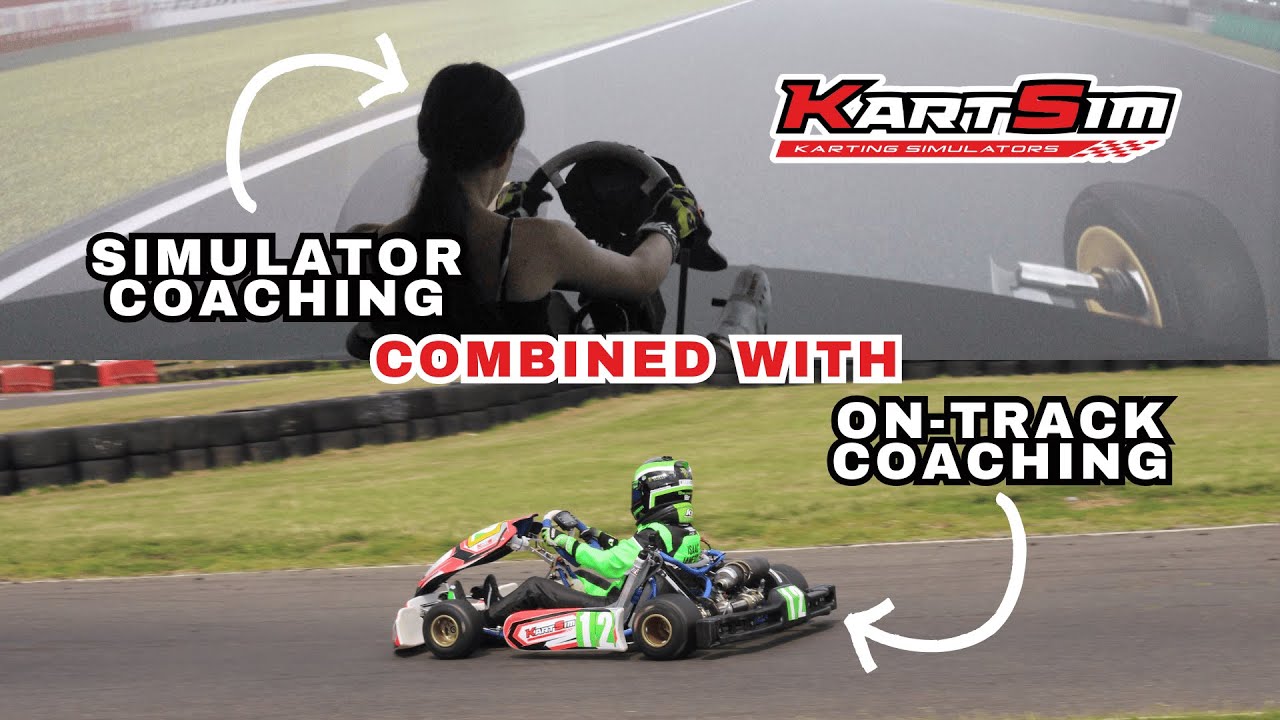 Combine Simulator Coaching with Real-Life Karting Coaching!